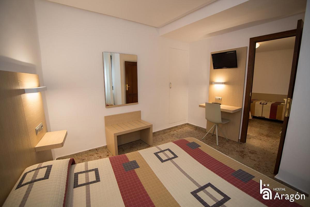 Hostal Aragon Teruel Eksteriør bilde