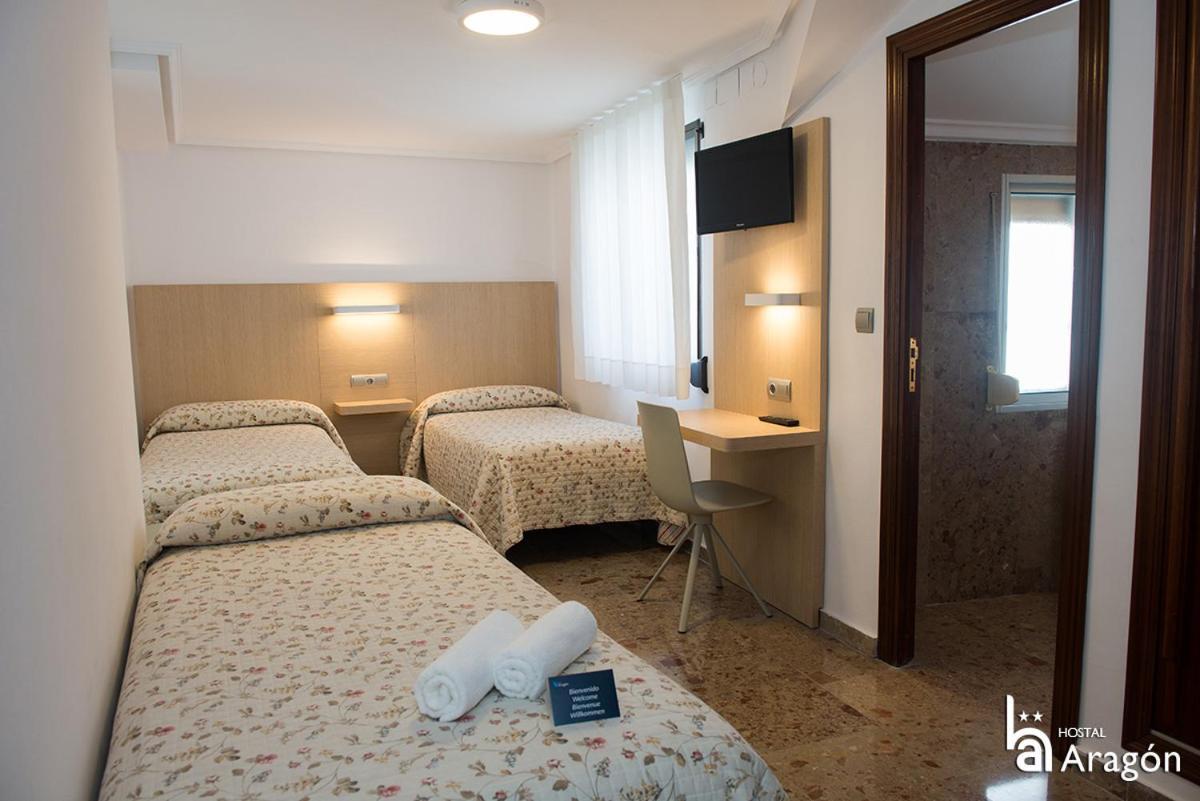 Hostal Aragon Teruel Eksteriør bilde