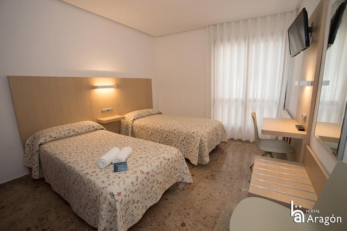 Hostal Aragon Teruel Eksteriør bilde